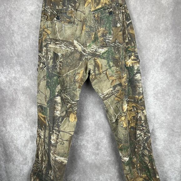 Realtree Men's Camo Hunting Scent Blocker Size L Pants - Picture 2 of 8